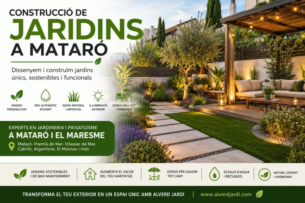 Construcció de jardins mataro