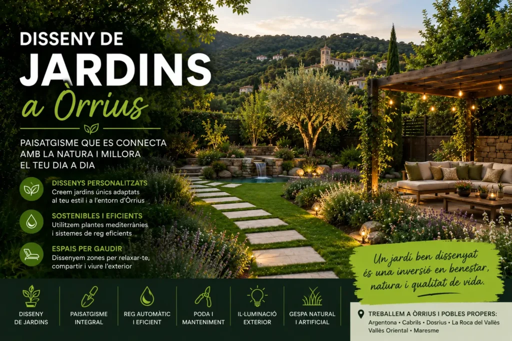 Disseny de jardins Òrrius