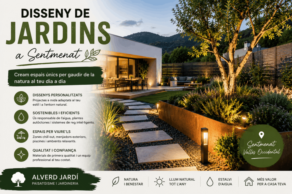Disseny de jardins Sentmenat