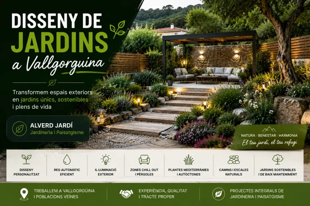 Disseny de jardins Vallgorguina