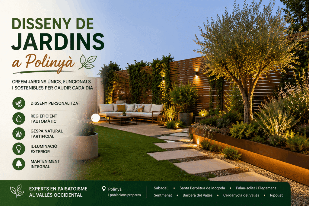 Disseny de jardins a polinya