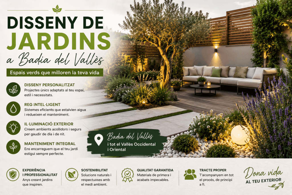 Disseny de jardins a Badia del Vallès