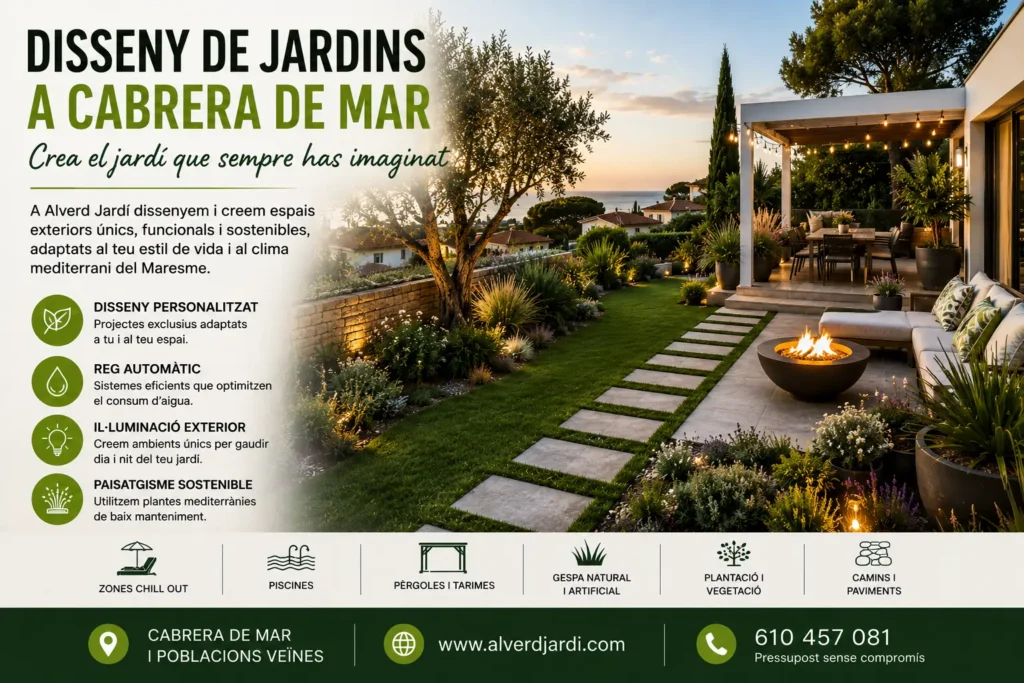 Disseny de jardins cabrera de mar