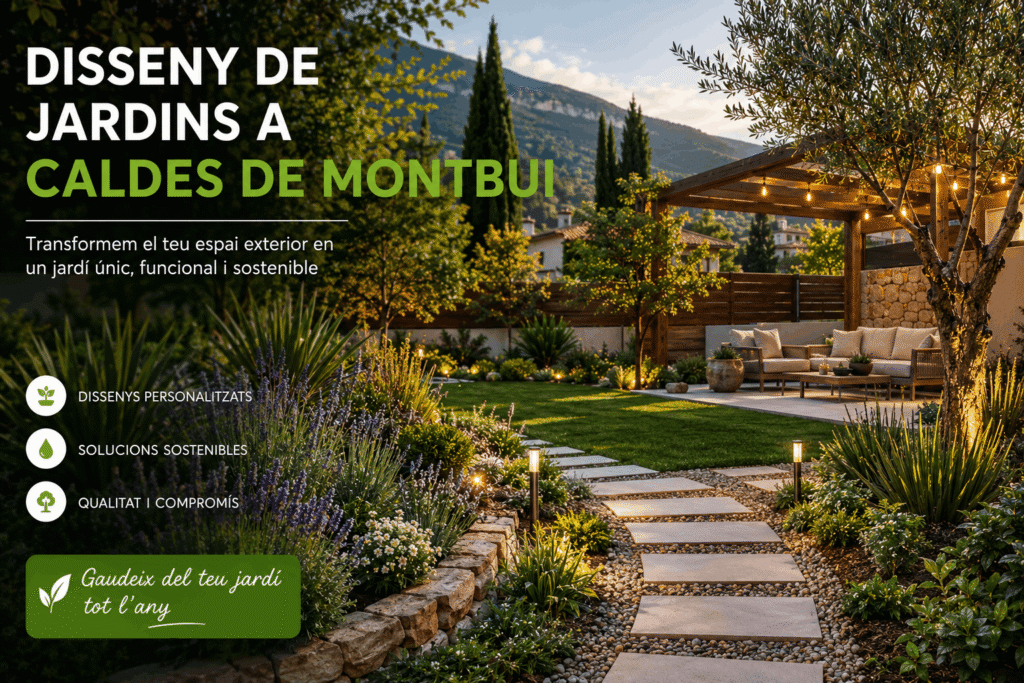 Disseny de jardins caldes de montbui