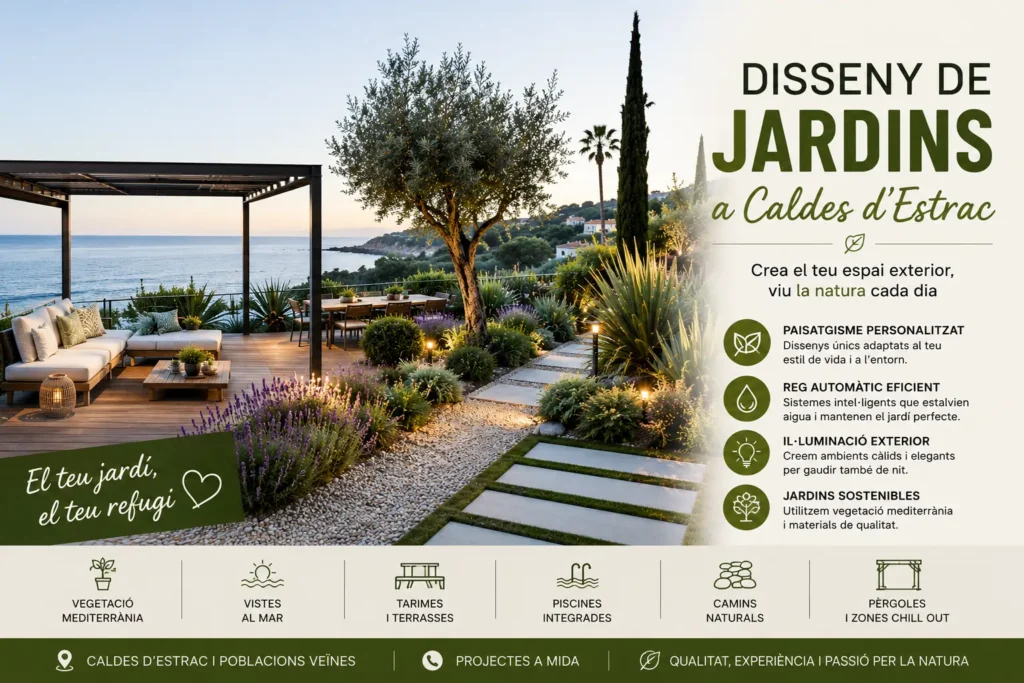 Disseny de jardins caldes d'estrac