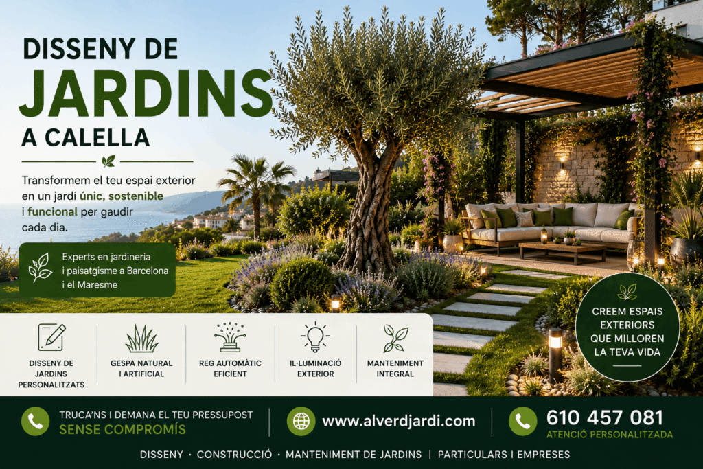 Disseny de jardins calella