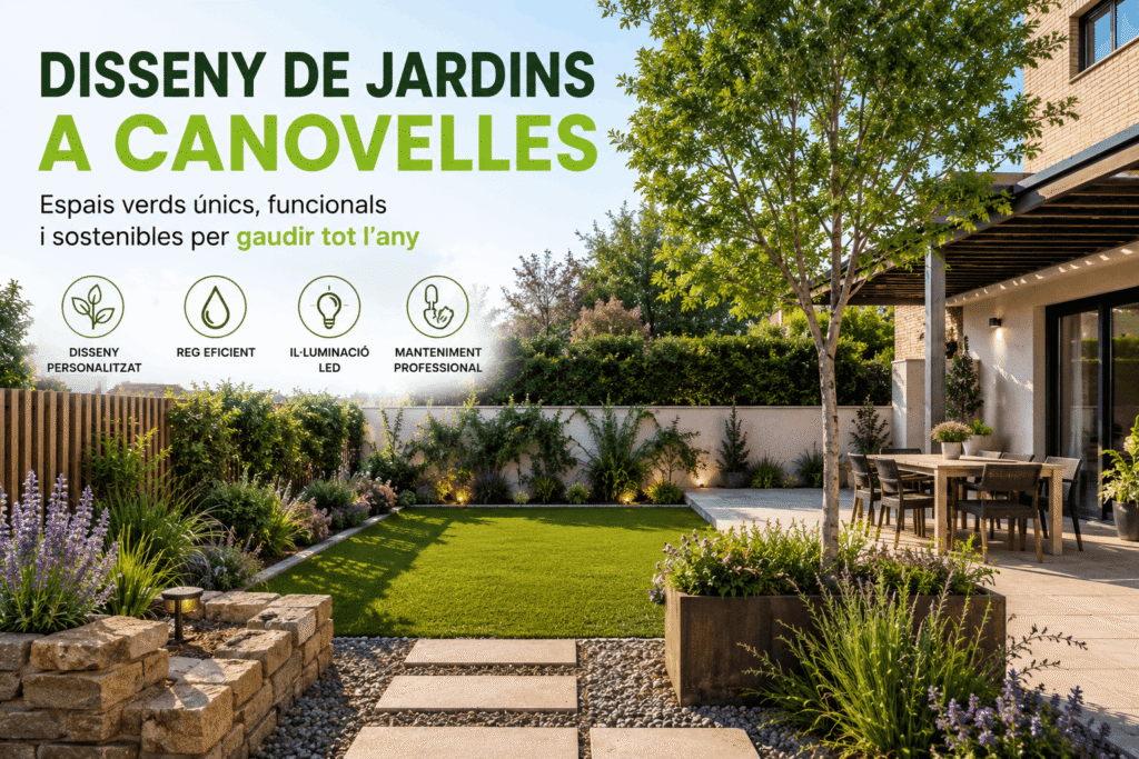 Disseny de jardins canovelles