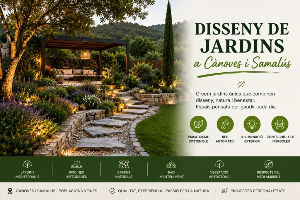 Disseny de jardins canoves i samalus