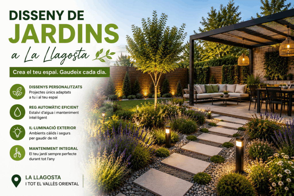 Disseny de jardins la llagosta