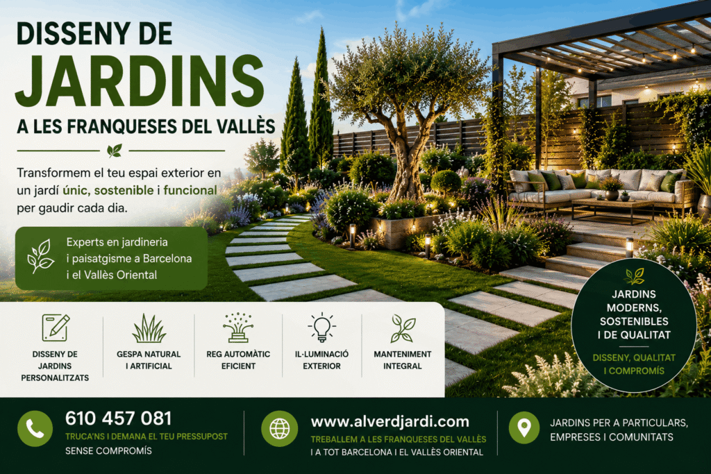 Disseny de jardins les franqueses del valles