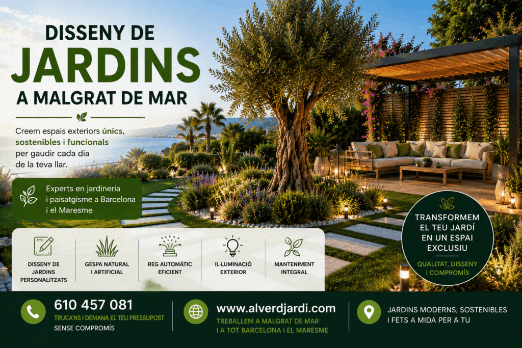 Disseny de jardins malgrat de mar
