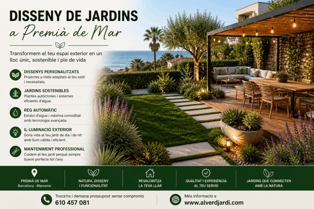 Disseny de jardins premia de mar