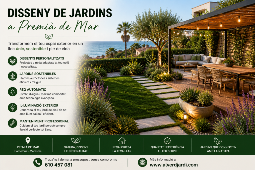 Disseny de jardins premià de mar