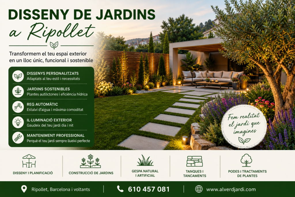 Disseny de jardins ripollet