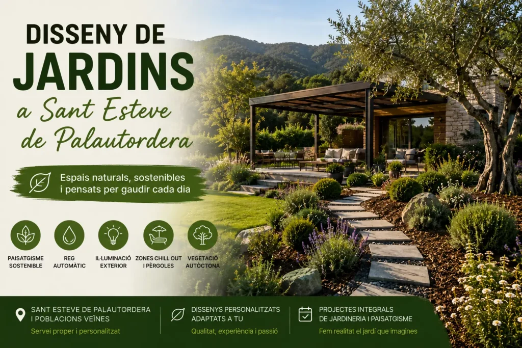 Disseny de jardins sant esteve de palautordera