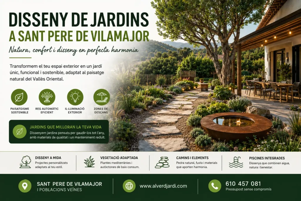 Disseny de jardins sant pere de vilamajor