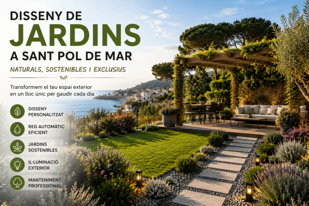 Disseny de jardins sant pol de mar
