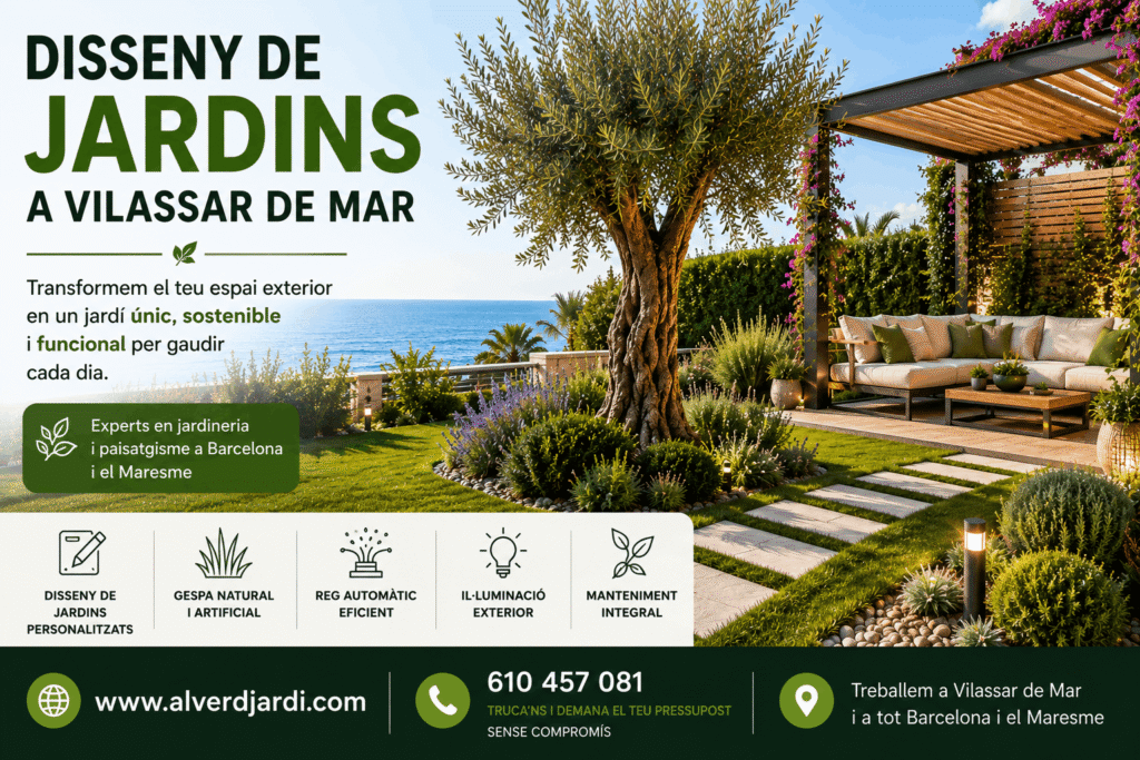 Disseny de jardins vilassar de mar