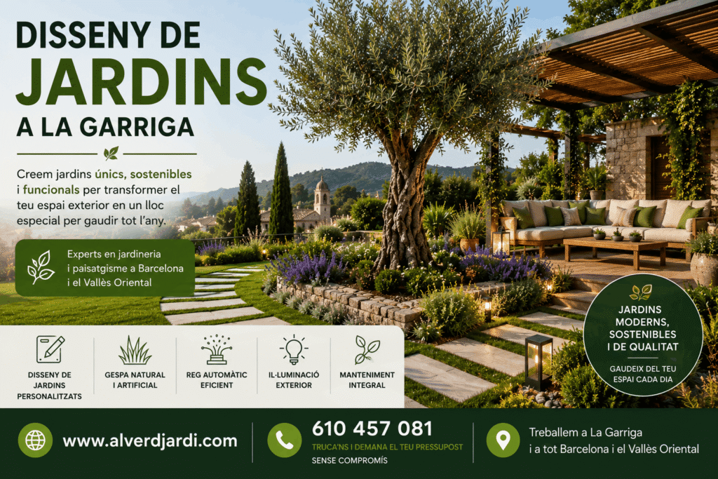 Dissenys de jardins la garriga