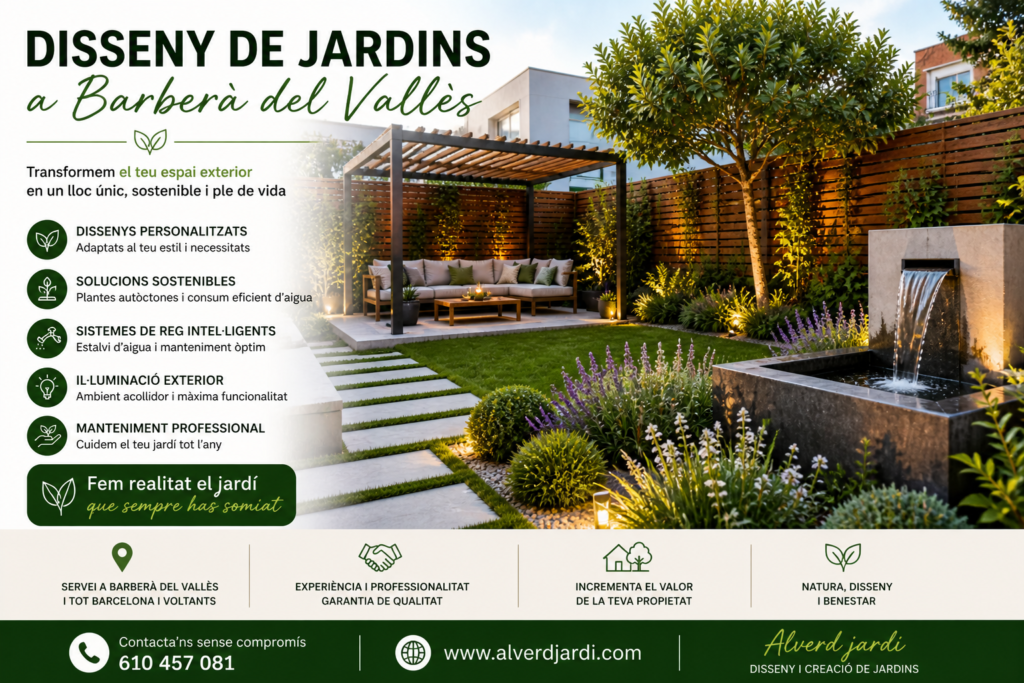 disseny de jardins barbera del valles