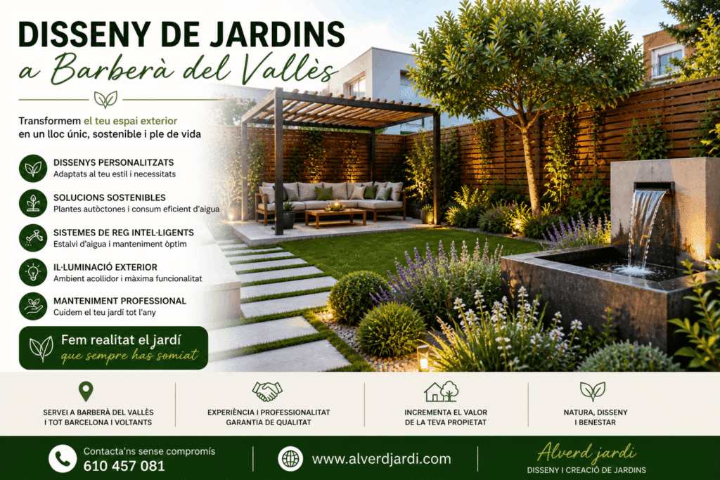 disseny de jardins barbera del valles