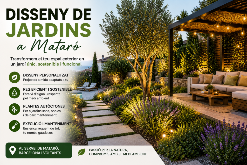 disseny de jardins mataro