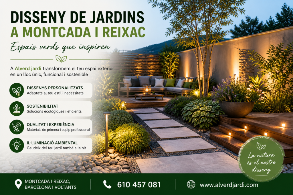 Disseny de jardins montcada i reixac