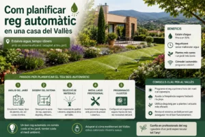 Com planificar reg automàtic en una casa del Vallès