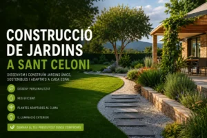 Construccio de jardins Sant celoni