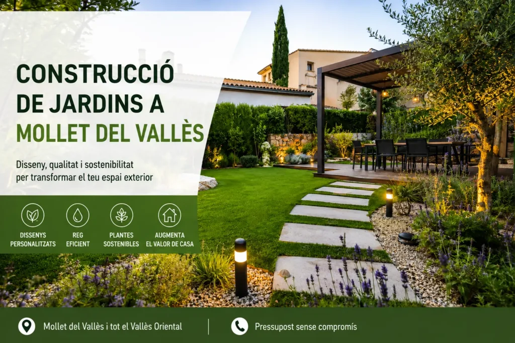 Construccio de jardins mollet del valles