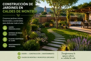 Construccio de jardins caldes de montbui