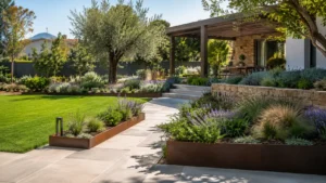 Construccio de jardins polinya