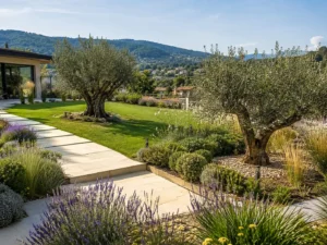 Construccio de jardins sant fost de compsentelles