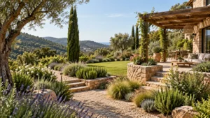 construccio de jardins Sant Cebrià de Vallalta